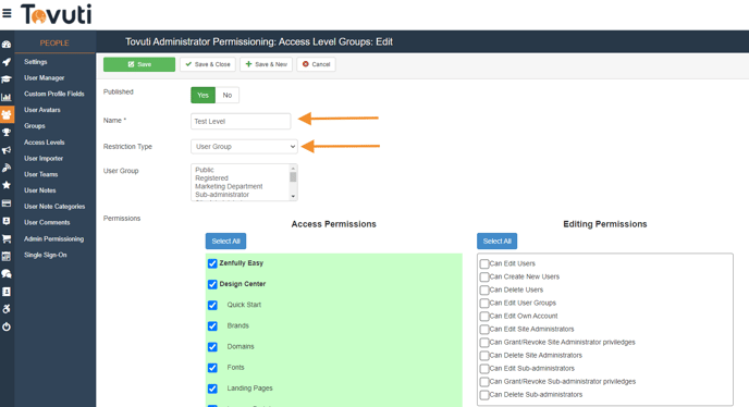 Admin Permissioning New Screenshot 1.1